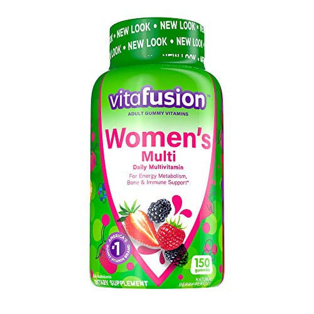 Vitafusion Women'S Gummy Vitamins, Mixed Berries, 150 Count, 6 Pack