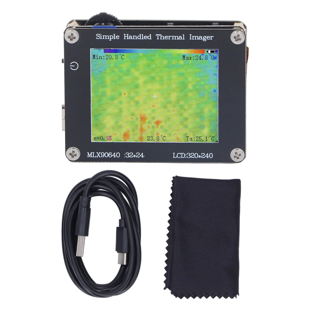 Thermal Imager Infrared Camera, 240 X 320 Thermal Imager - 40 Degrees Celsius to 300 Degrees Celsius Handheld for Temperature Measurement