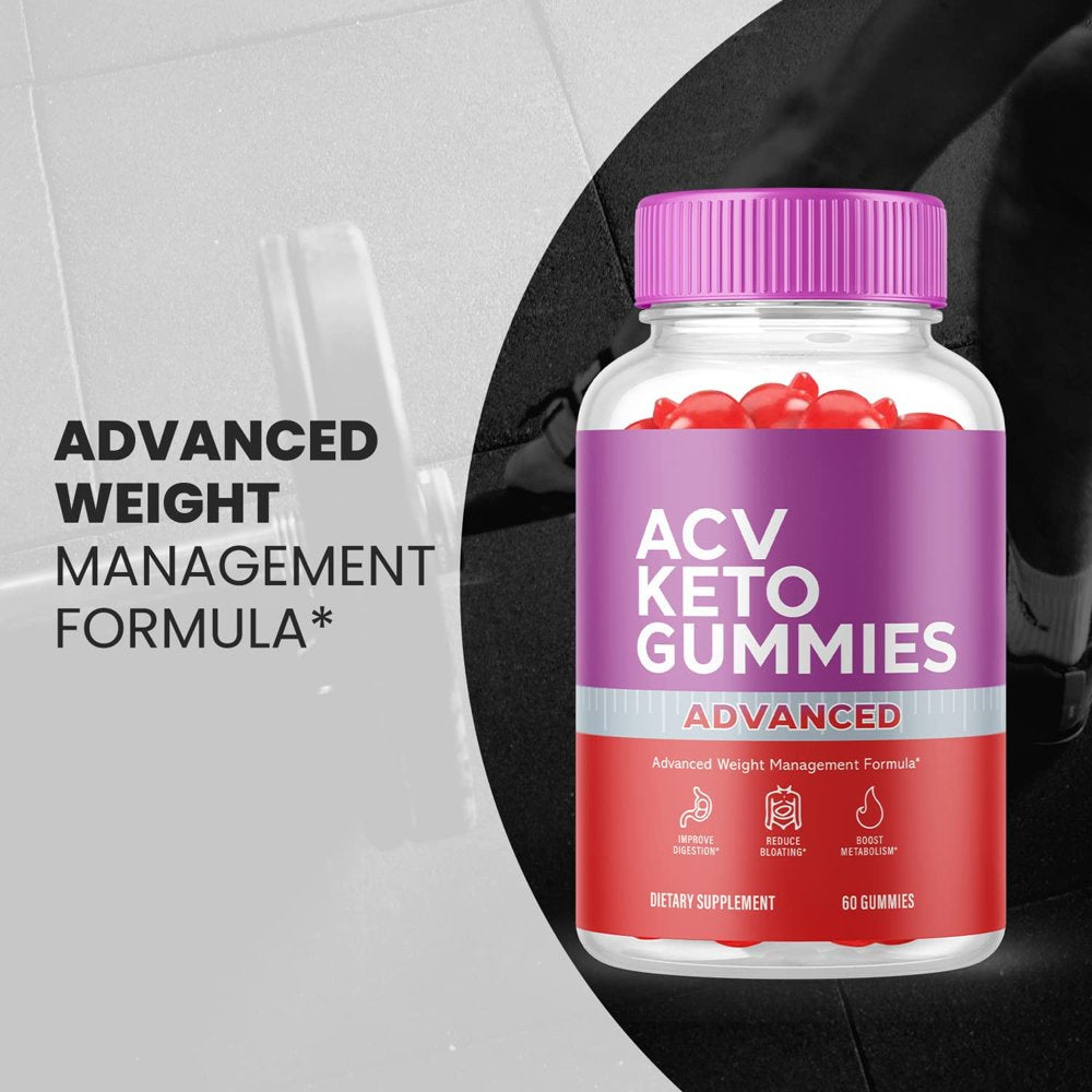 (1 Pack) ACV Keto Gummies - Supplement for Weight Loss - Energy & Focus Boosting Dietary Supplements for Weight Management & Metabolism - Fat Burn - 60 Gummies