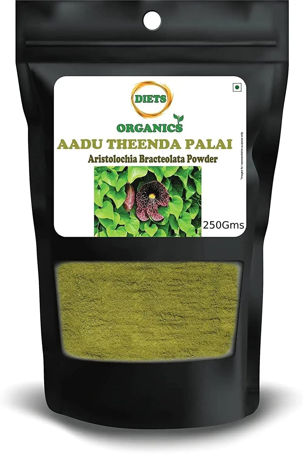 CROW Diets Organics Aadu Thinna Paalai Powder/Worm Killer Powder-250Gms