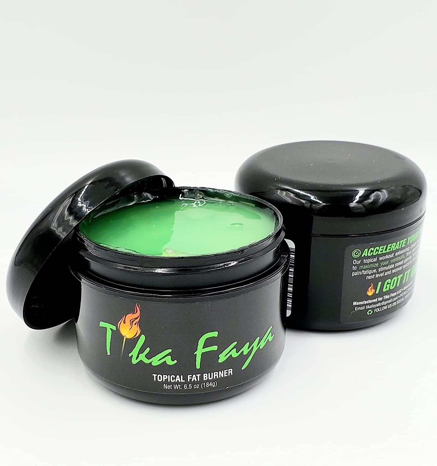 Tika Faya Fat Burning Cream, Green