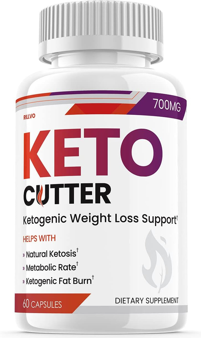 Keto Cutter Advanced Ketogenic Pills Weight Loss (60 Capsules)