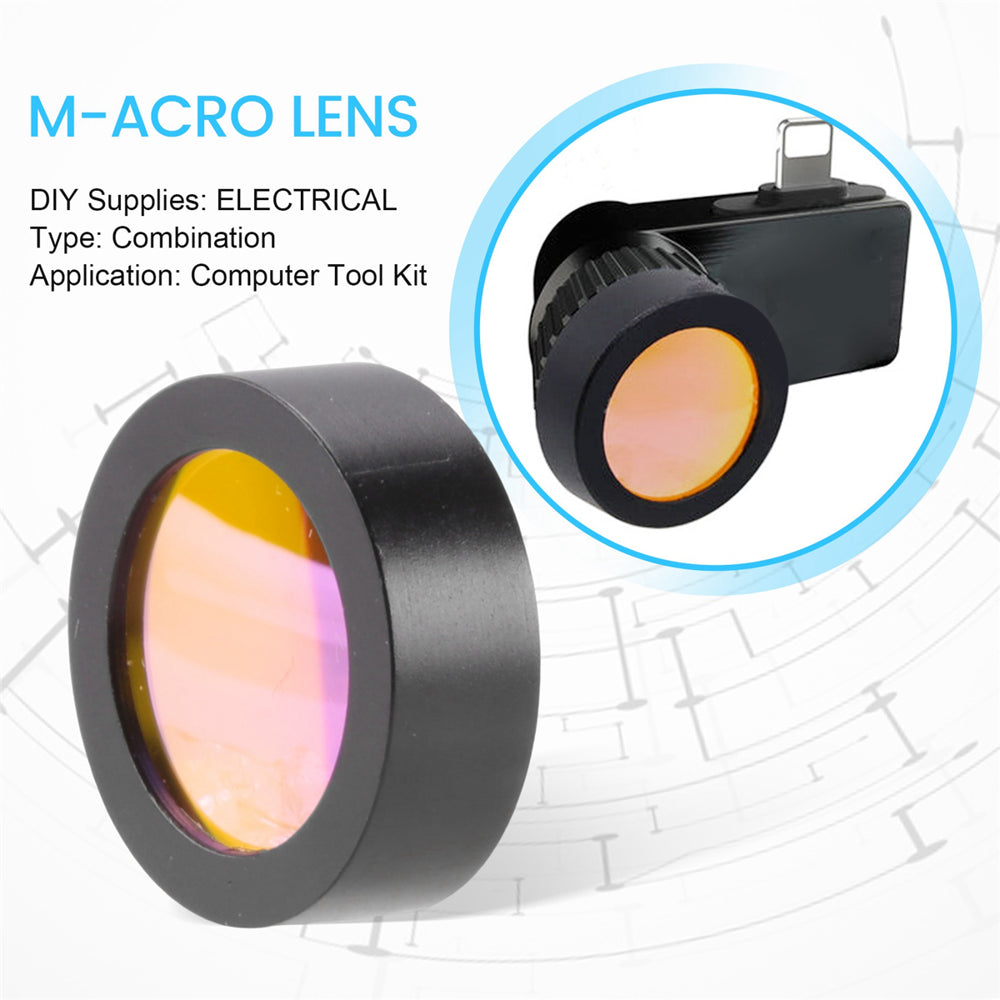 Macro-Lens for Camera PCB Repair Motherboard Focusing Amplification Thermal Imaging Macro-Lens