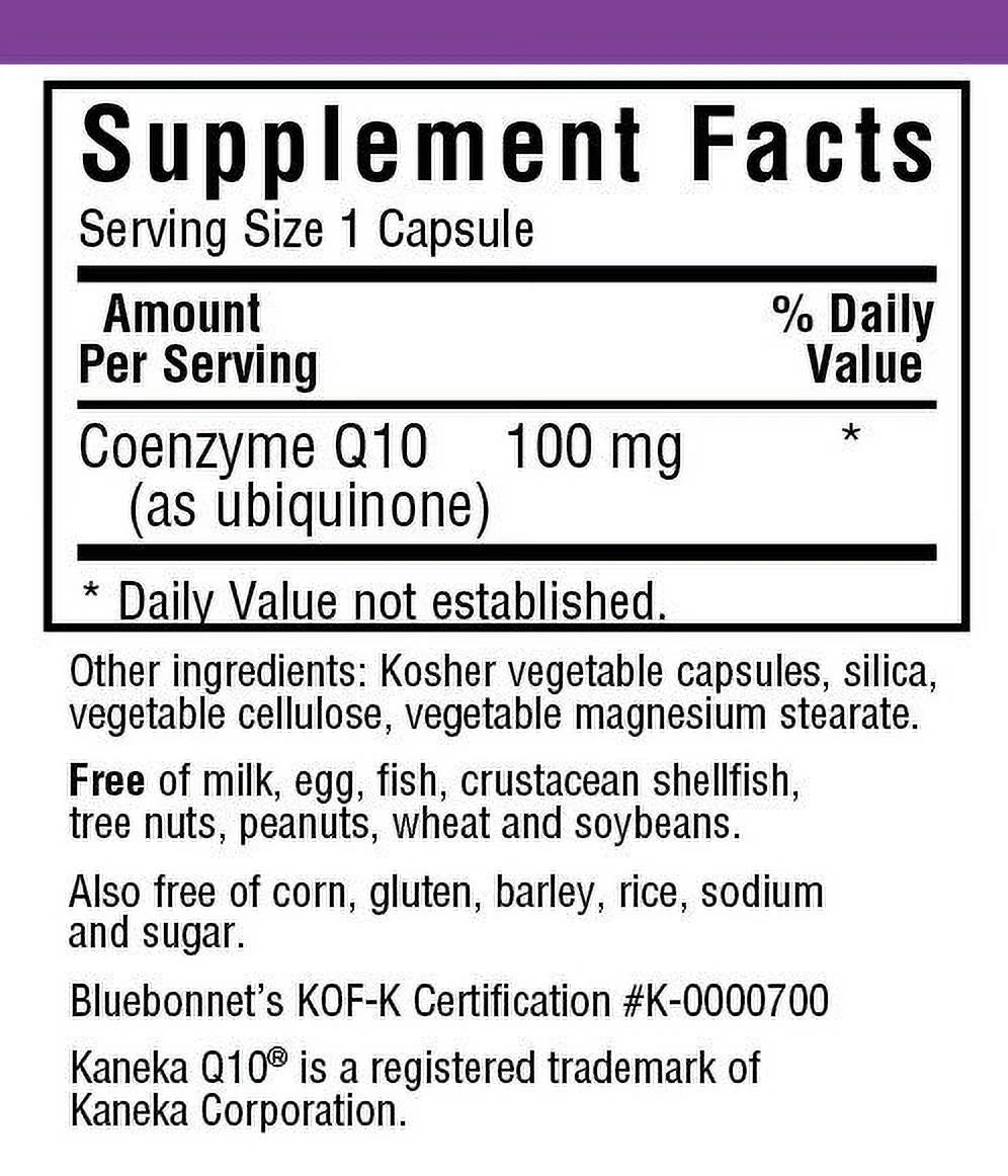 Bluebonnet - Coq10 100 Mg 60 Vcaps