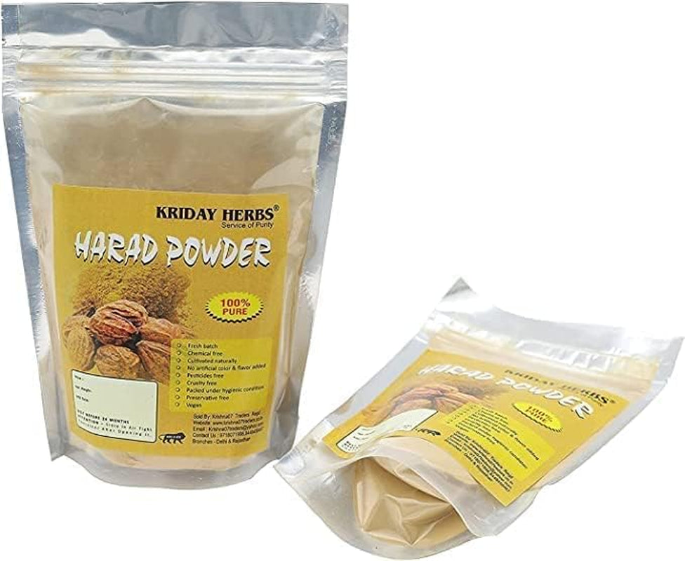 SJH Pure and 100% Natural Harad Powder, Kadukkai/Haritaki/Terminalia Chebula Powder (1 Kg)