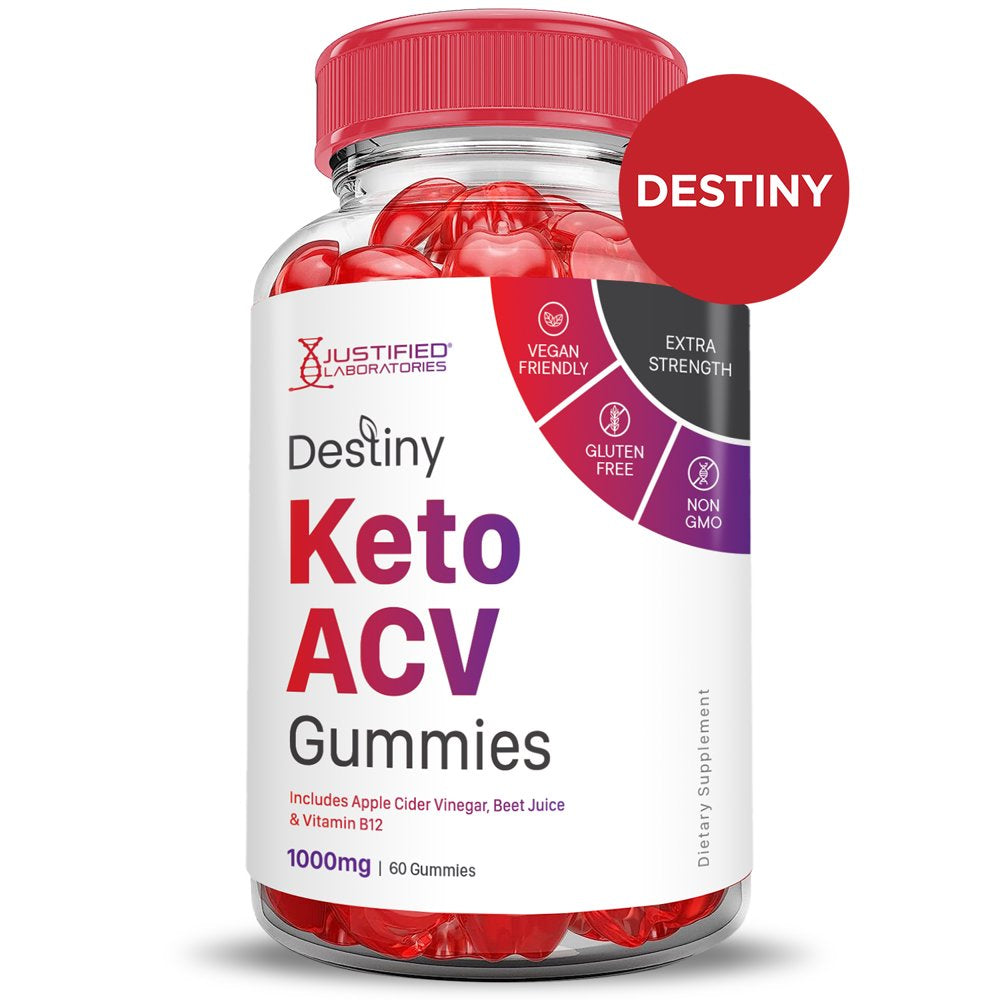 (10 Pack) Destiny Keto ACV Gummies 1000MG Dietary Supplement 600 Gummys