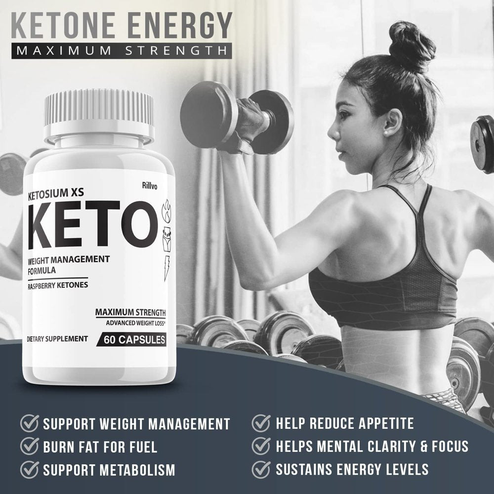 Ketosium XS Weight Management Formula 800Mg 60 Capsules