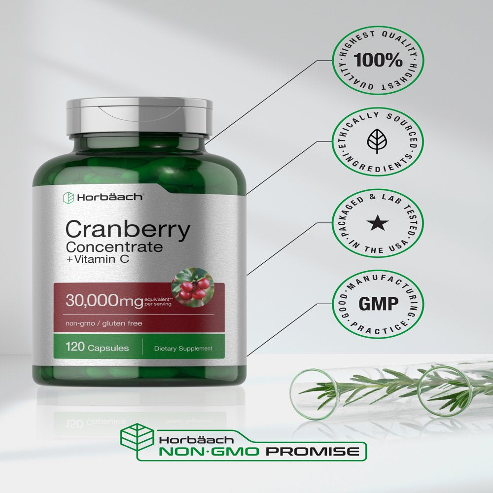 Cranberry + Vitamin C Capsules