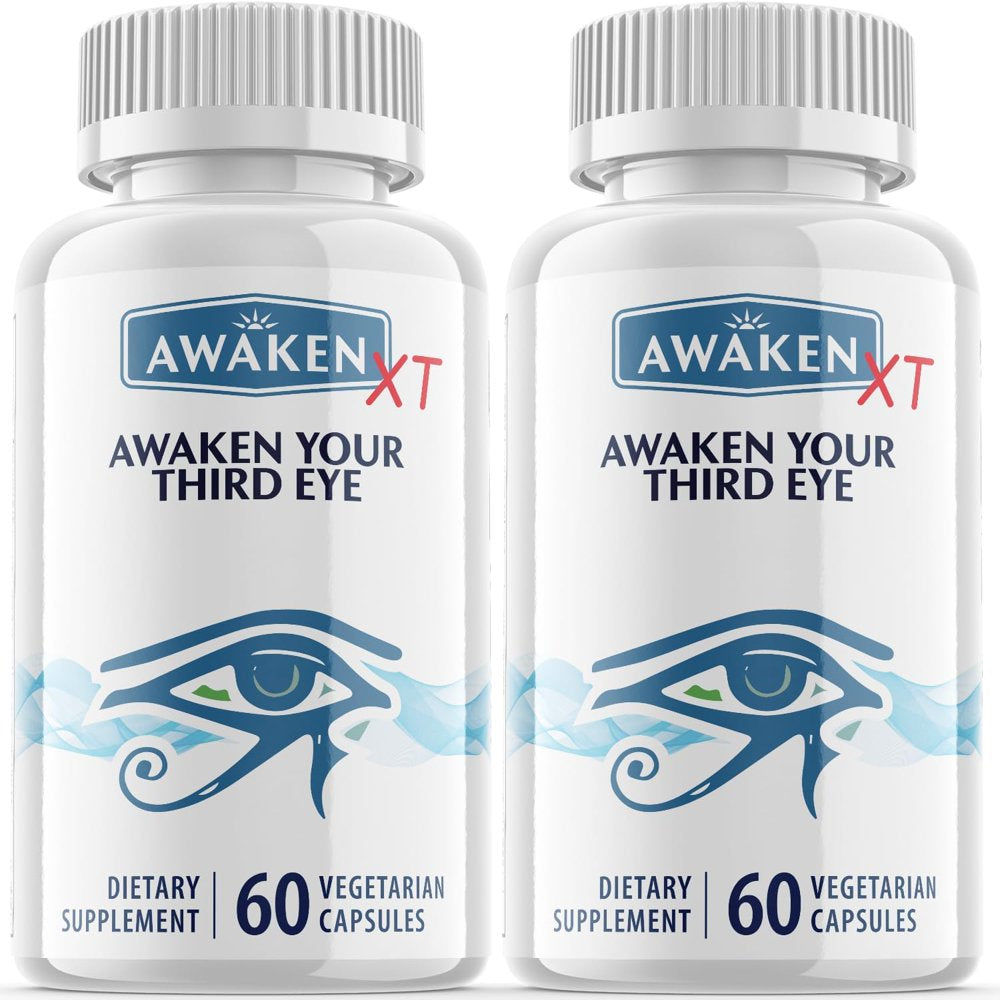 (2 Pack) Awaken XT - Revolutionary Advanced Vision Matrix Formula - Supports Healthy Vision - Dietary Supplement for Eyes Sight - 120 Capsules