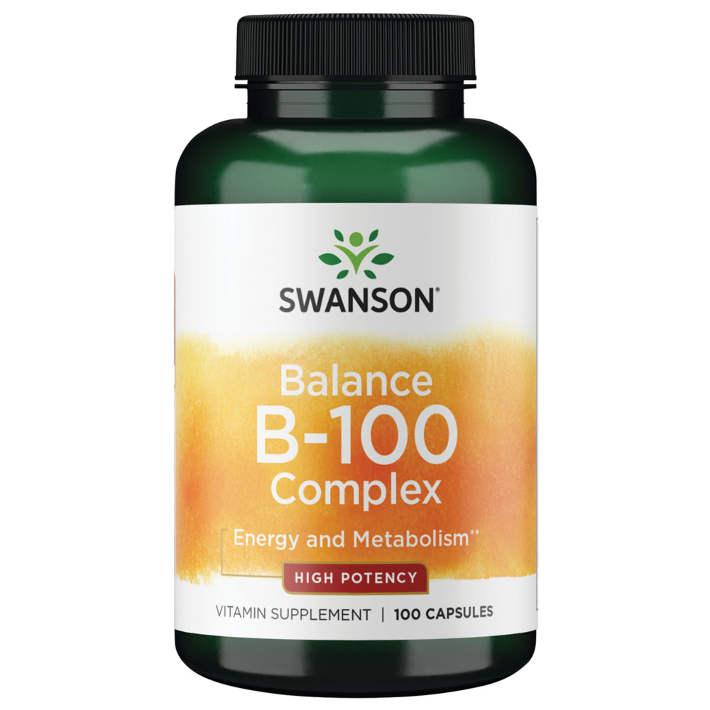 Swanson Balance B-100 Complex - High Potency 100 Capsules