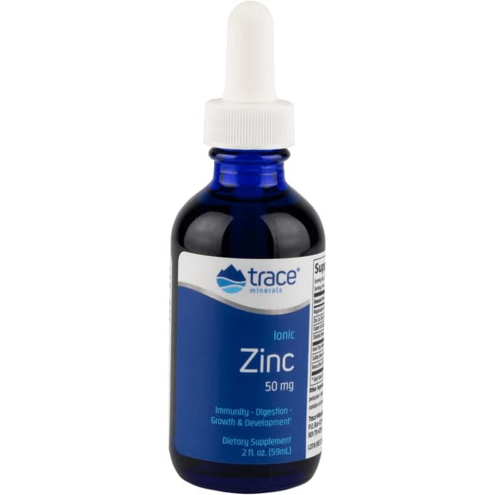 Trace Minerals ® Ionic Zinc, 50 Mg, 2 Fl Oz (59 Ml)