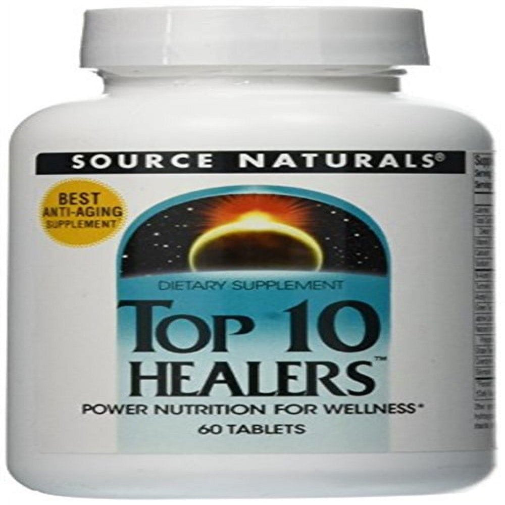 Top 10 Healers - 60 Tablets by Source Naturals