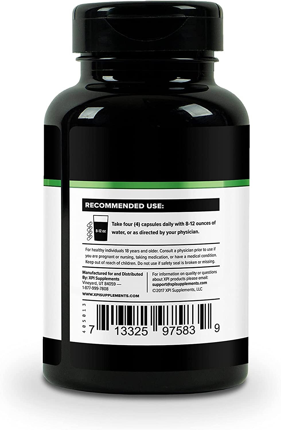 XPI D-Aspartic Acid (DAA) 3000Mg, 120 Capsules - Gluten Free & Non-Gmo, 30 Servings