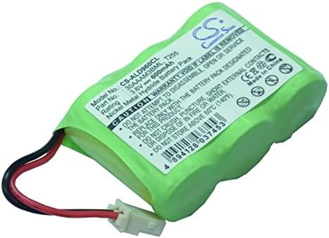 Flujoy 600Mah/3.6V Replacement Battery for Oline CLT 3600 CLA 103 CLT 5200 CLT 4600 970G CLT 440 CLT 6400 CLT 4100 CLT 460 CLT 6700 CLA 1700 CLA 1600 CLT 580