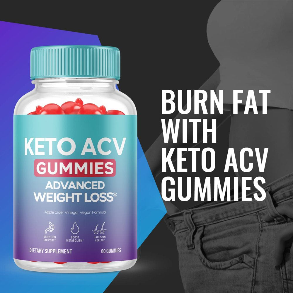 (3 Pack) Keto ACV Gummies - Energy & Focus Boosting Dietary Supplements for Weight Management & Metabolism - Fat Burn - 180 Gummies