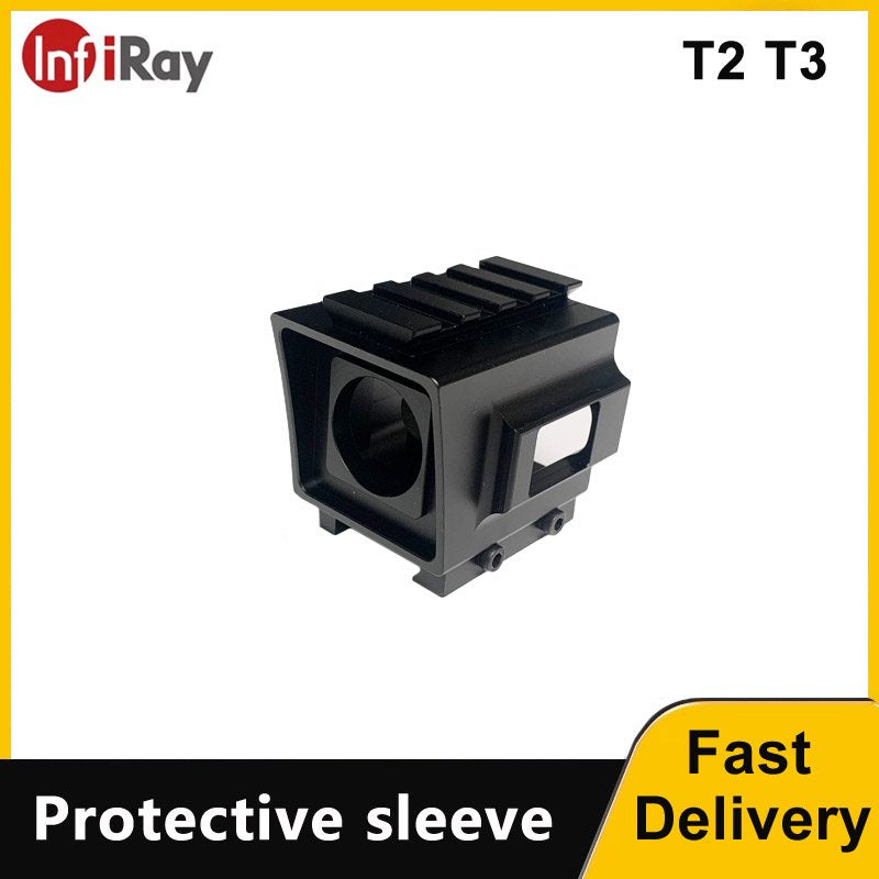 INFIRAY T2 PRO T3 Infrared Thermal Imager Protective Shell Thermal Camera Aluminum Alloy Shell Weaver Rail