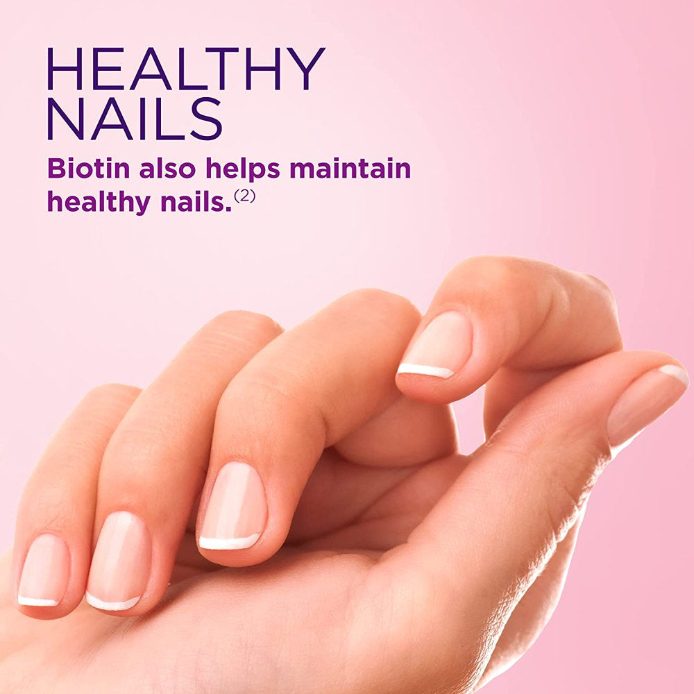 Nature'S Bounty Vitamin Biotin Optimal Solutions Hair, Skin and Nails Gummies, 200 Count, 1 Ea