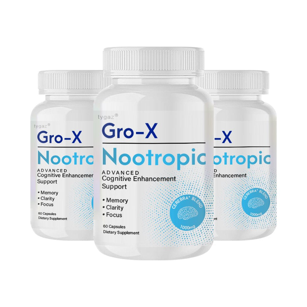 Gro-X Nootropic - 3 Pack