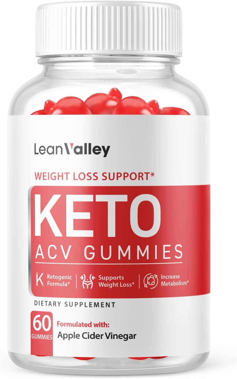 (1 Pack) Lean Valley Keto ACV Gummies - Supplement for Weight Loss - Energy & Focus Boosting Dietary Supplements for Weight Management & Metabolism - Fat Burn - 60 Gummies