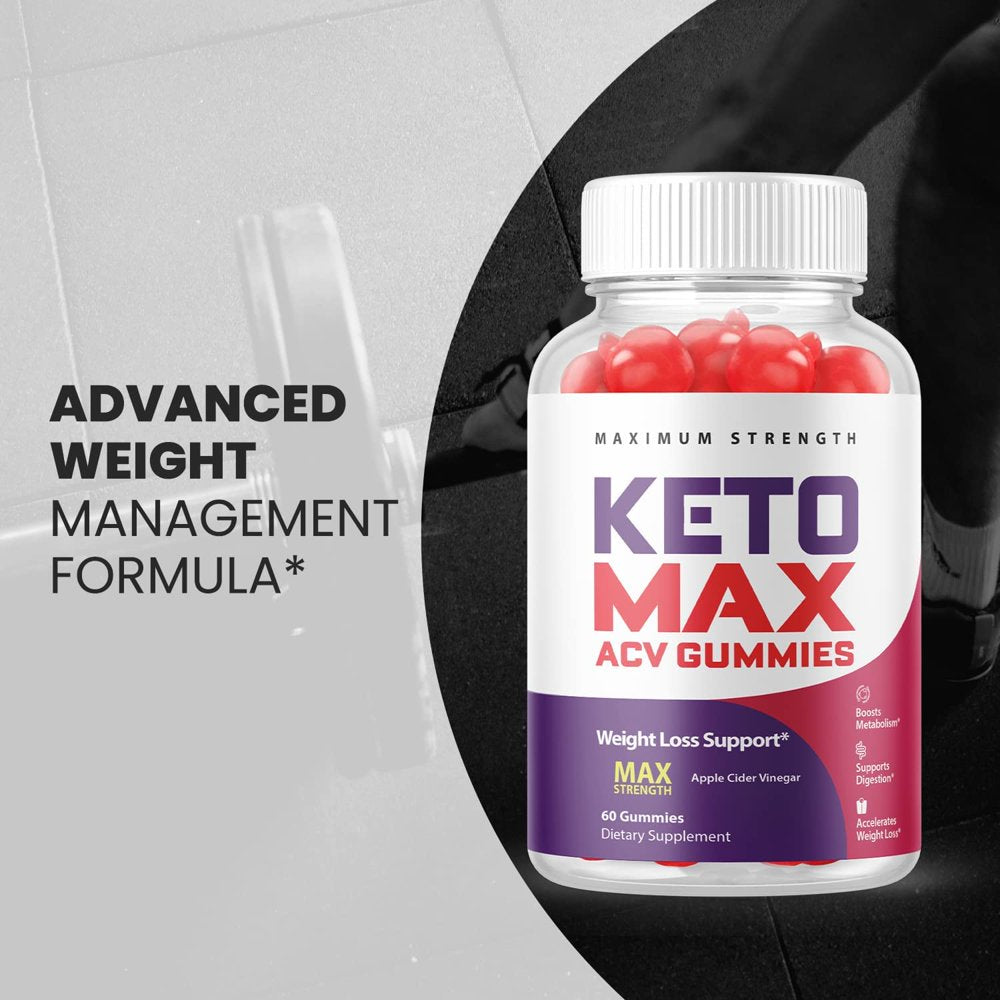 (3 Pack) Keto Max Keto ACV Gummies - Supplement for Weight Loss - Energy & Focus Boosting Dietary Supplements for Weight Management & Metabolism - Fat Burn - 180 Gummies