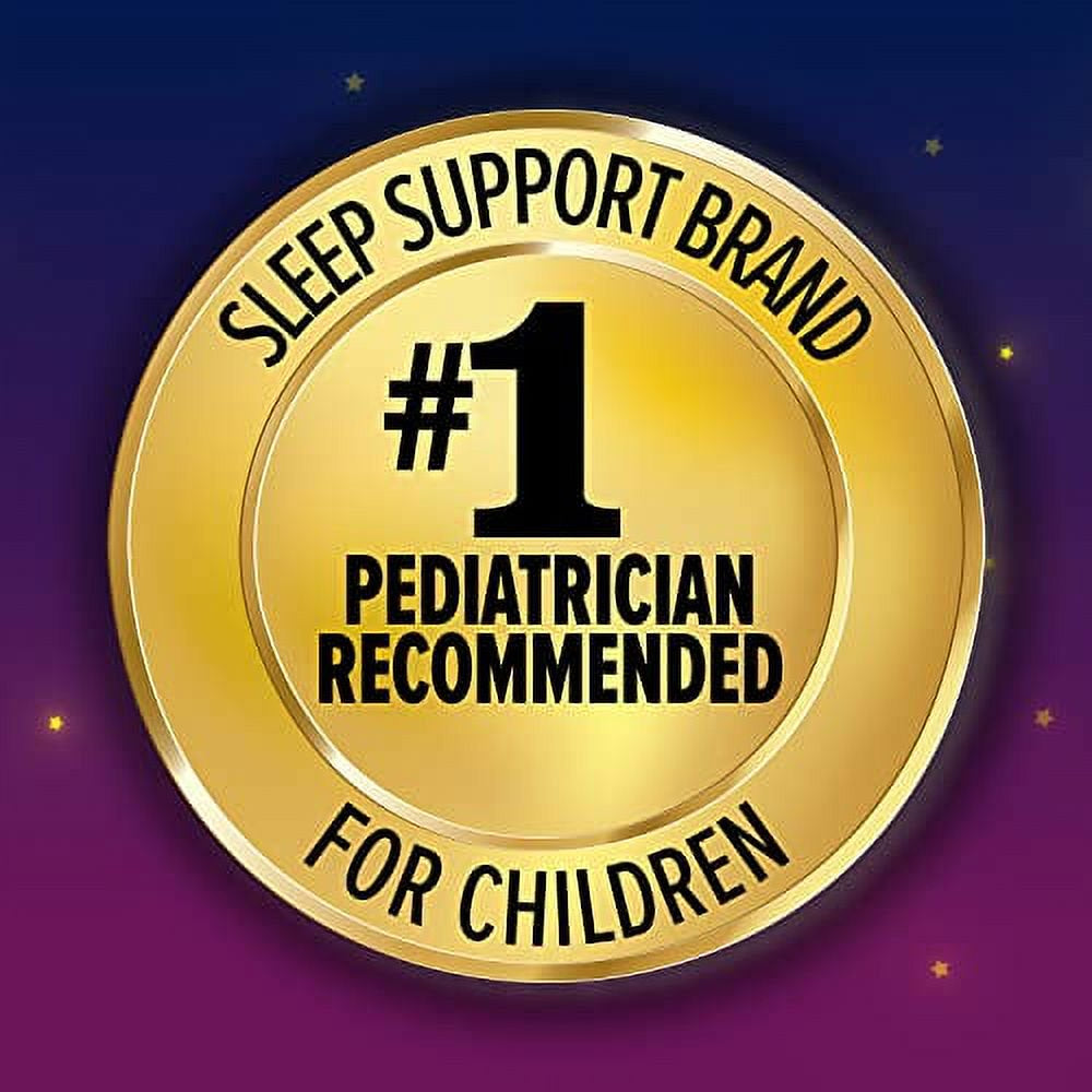 Zarbee'S Kids 1Mg Melatonin Chewable Tablet, Drug-Free & Effective Sleep Supplement, Easy to Take Natural Grape Flavor Tablets for Children Ages 3 and Up, 30 Count