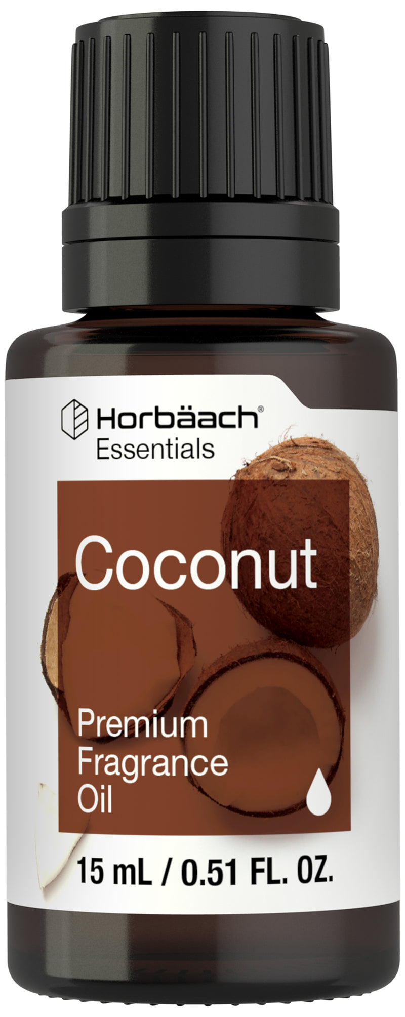 Coconut Fragrance Oil | 0.51 Fl Oz (15Ml) | by Horbaach