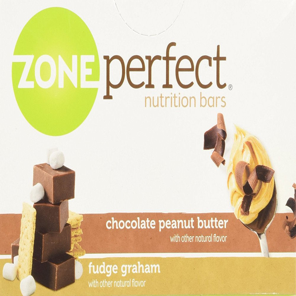 Zoneperfect Nutrition Bars, Fudge Graham/Chocolate Peanut Butter - 1.76Oz, 24 Ct