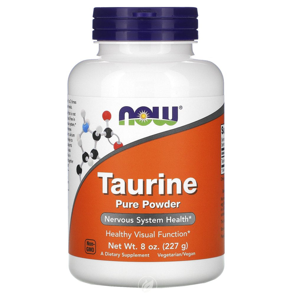 NOW Supplements Taurine Powder 8 Oz