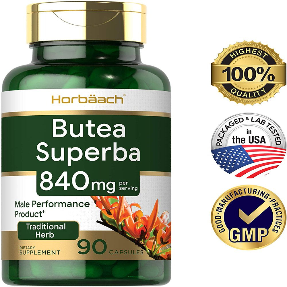Butea Superba Root 840Mg | 90 Capsules | Male Supplement | by Horbaach