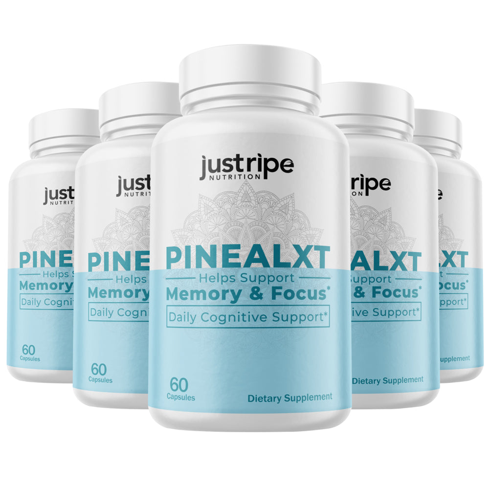 5 Pack Pineal XT Capsules to Support Gland Functions and Energy Levels 60Ct