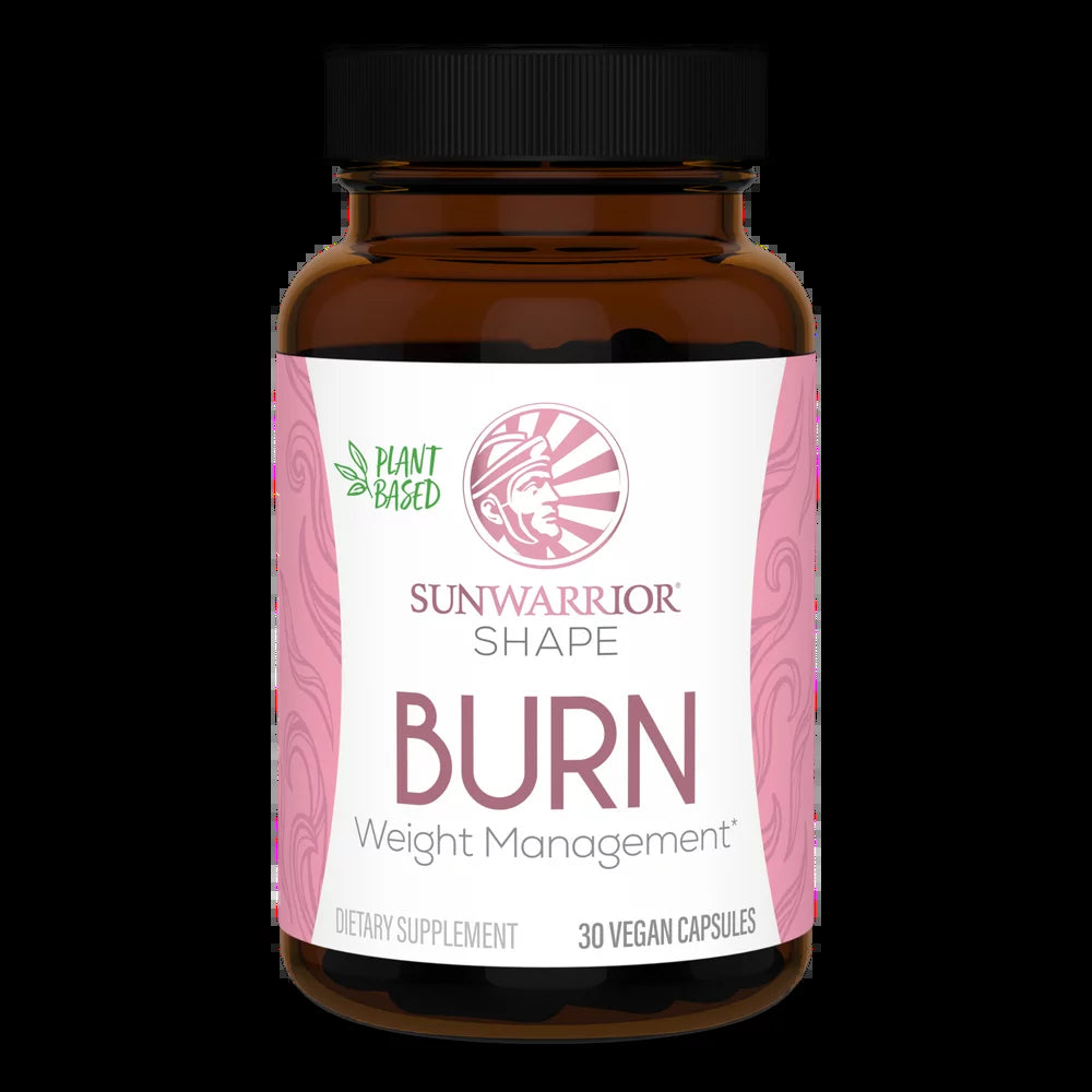 Sunwarrior Organic Weight Management Capsules | Shape - Burn Capsules, 30 Ct