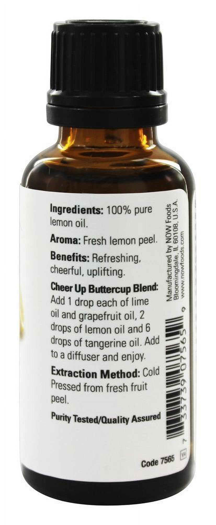 Now Foods Fulfill & Uplift 3-Pack Variety: Bergamot Oil, Lemon Oil, and Lime Oil 1OZ Each