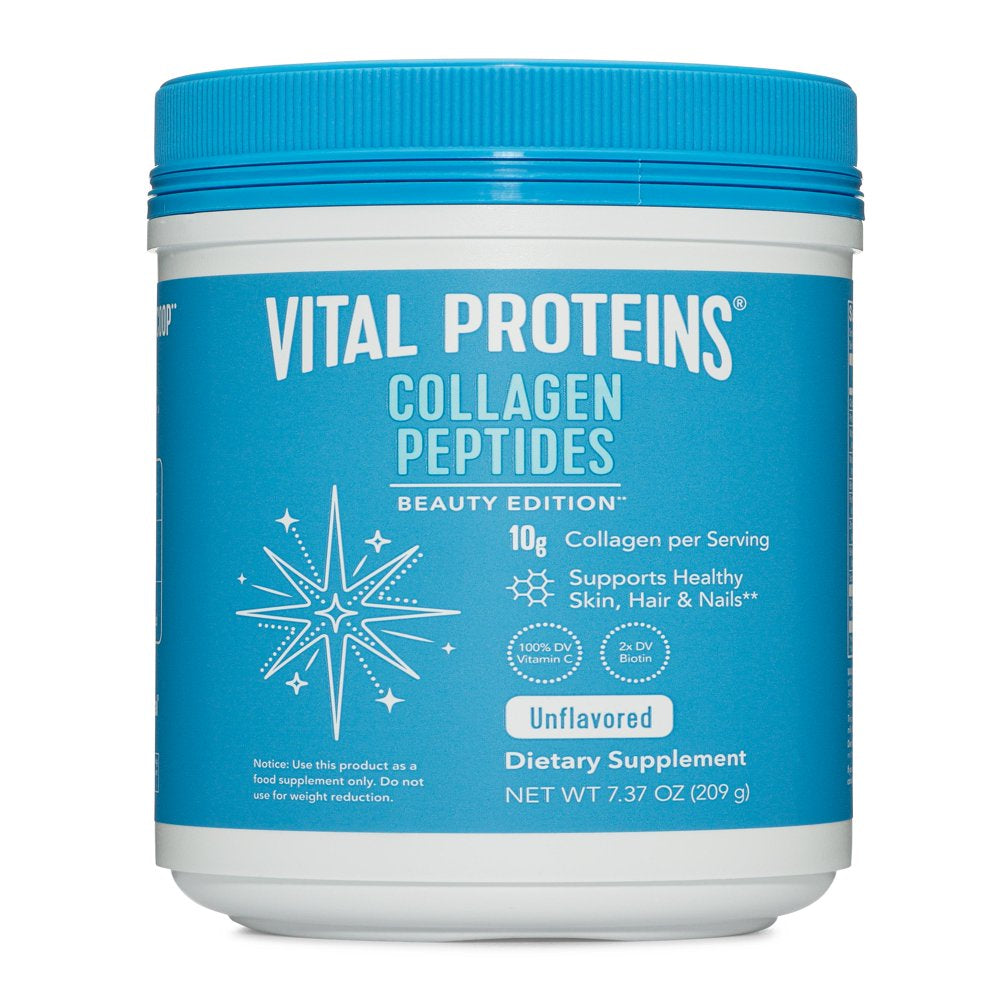 Vital Proteins Collagen Peptides + Beauty Supplement Powder, 7.37 Oz