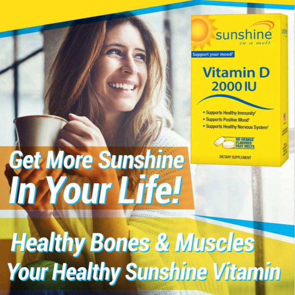 Windmill Health Products Sunshine Super Vitamin D -- 2000 IU - 60 Tablets