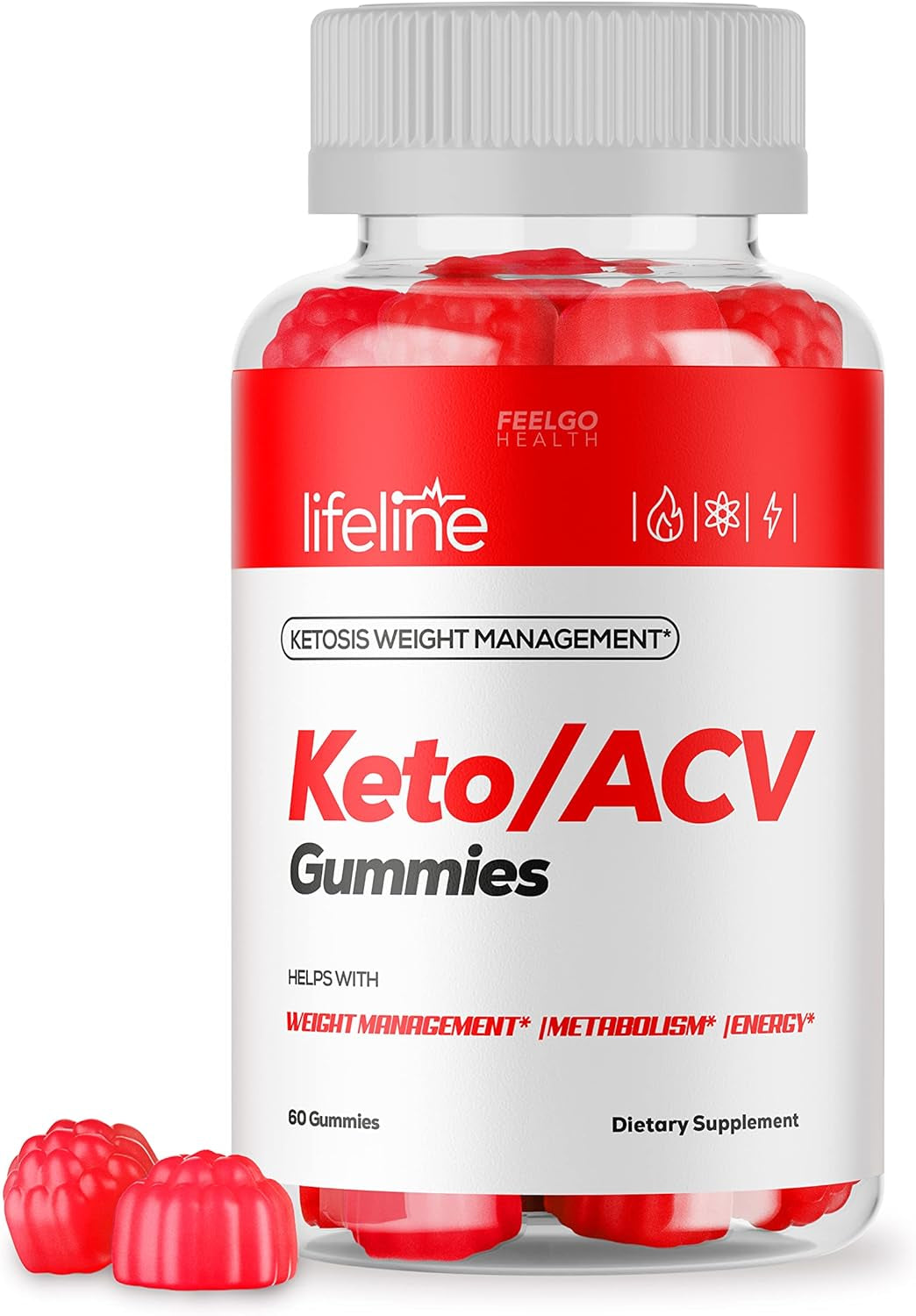 Lifeline Keto - Life Line Keto ACV Pro Gummies, Advanced Keto + Apple Cider Vinegar Lifelines plus Gummys, Luxe, AVC, Shark, Lines, Lifelinegumies, Gummie (60 Gummys for 1 Month Supply)