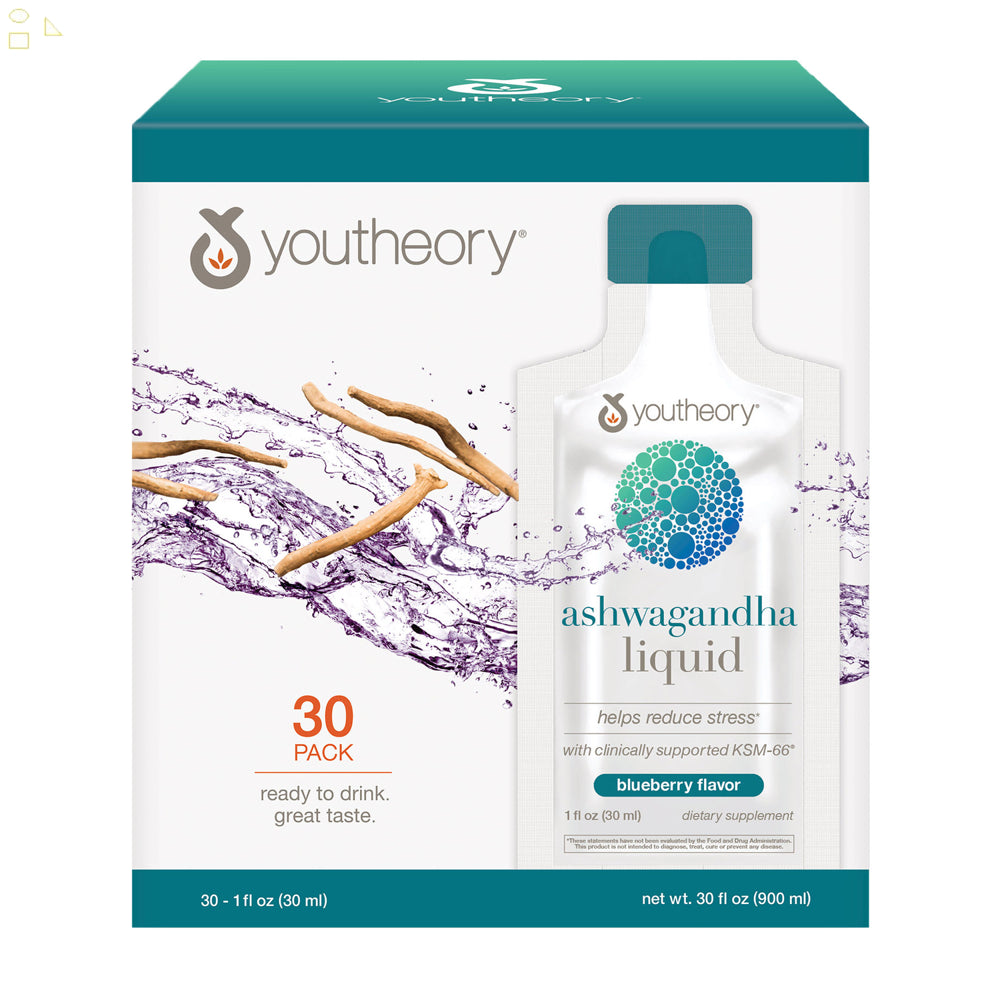 Youtheory Ashwagandha 500 Mg, Blueberry Flavor, 30 Packets | Offer Togo