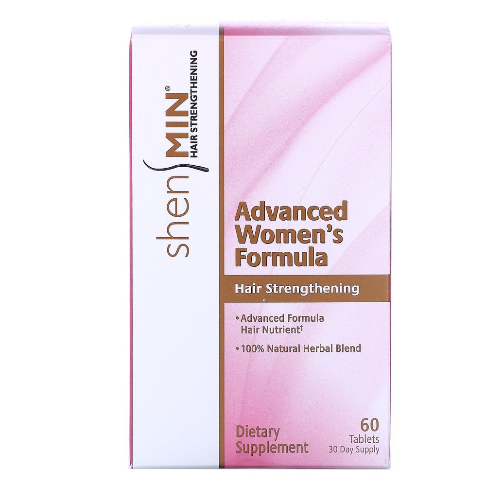 Natrol Shen Min, Advanced Women'S Hair Strengthening Formula, 60 Tablets