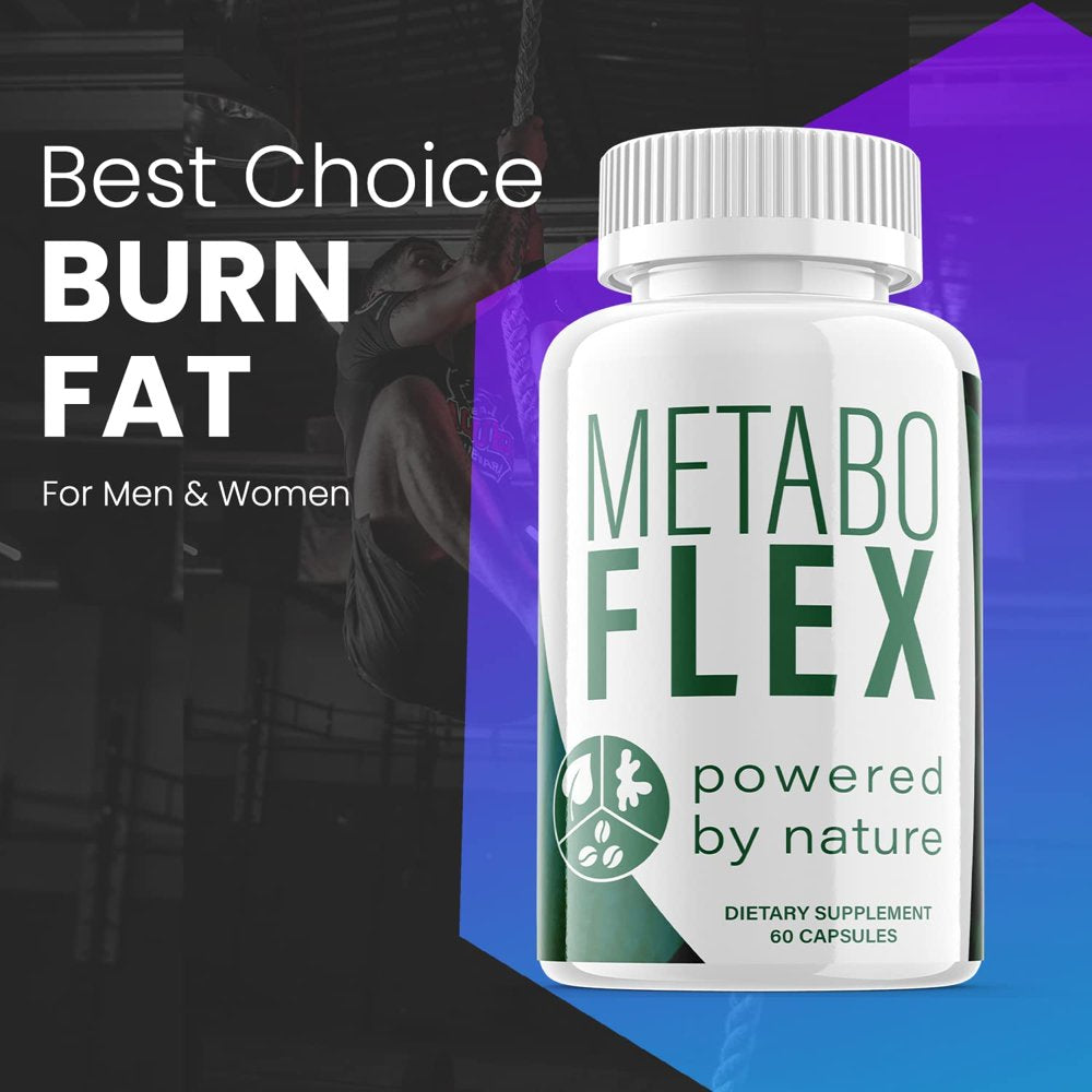 (1 Pack) Metaboflex - Keto Weight Loss Formula - Energy & Focus Boosting Dietary Supplements for Weight Management & Metabolism - Advanced Fat Burn Raspberry Ketones Pills - 60 Capsules