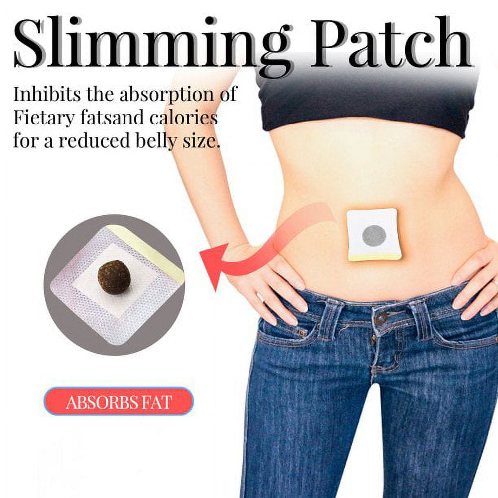 Fat Burning Patch Belly Patch Dampness-Evil Removal Improve Stomach Discomfort Chinese Slimming Patch Mugwort Navel Sticker New