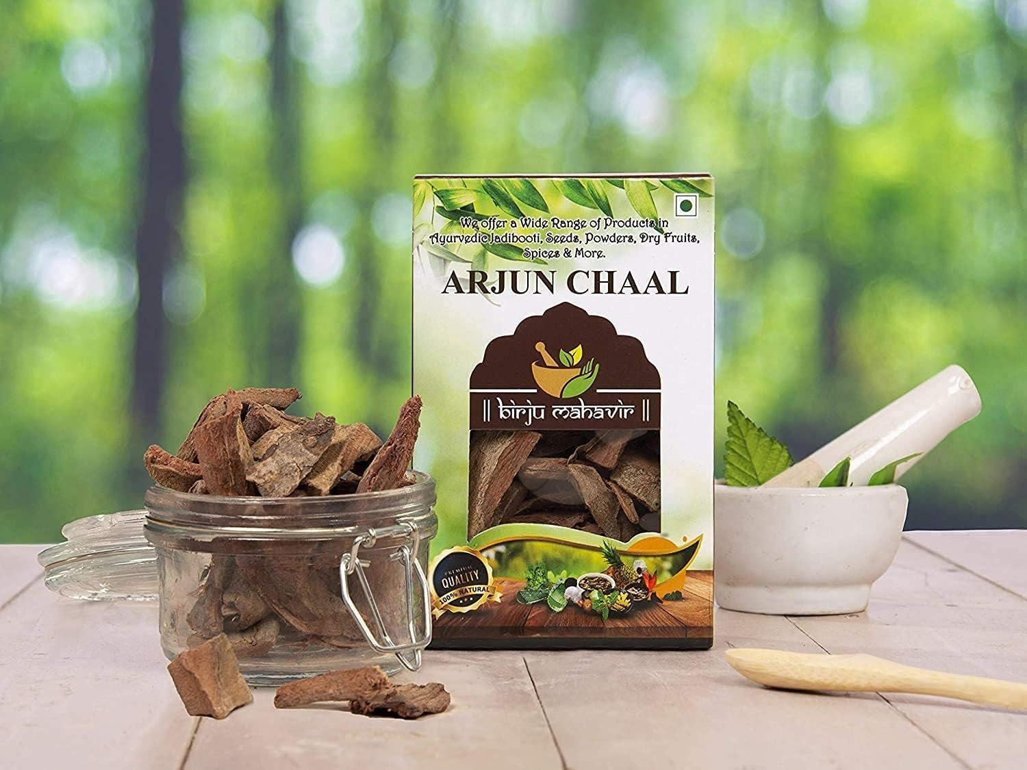 Birju Mahavir Arjun Ki Chaal - Terminalia Arjuna 400 Gr