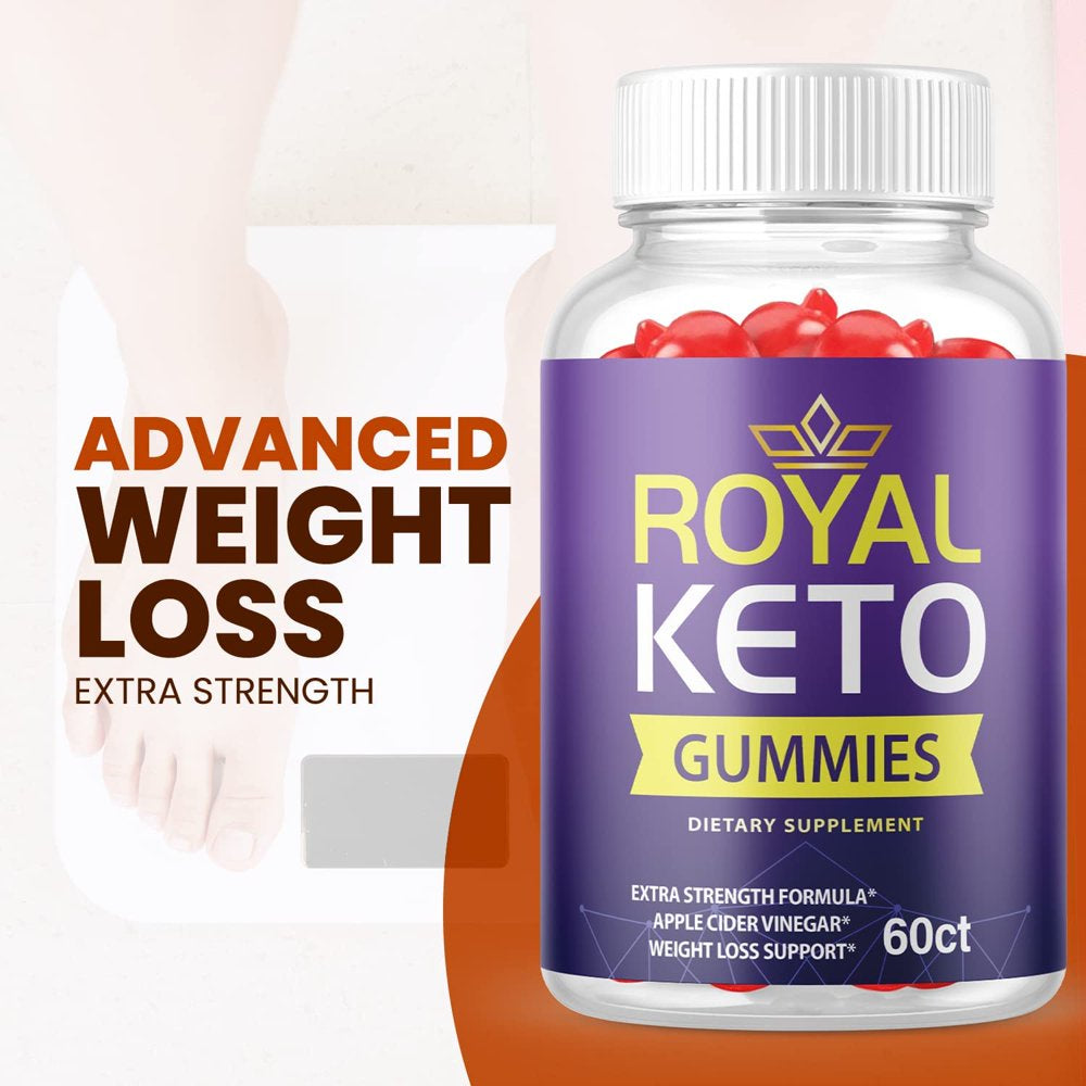 (5 Pack) Royal Keto ACV Gummies - Supplement for Weight Loss - Energy & Focus Boosting Dietary Supplements for Weight Management & Metabolism - Fat Burn - 300 Gummies