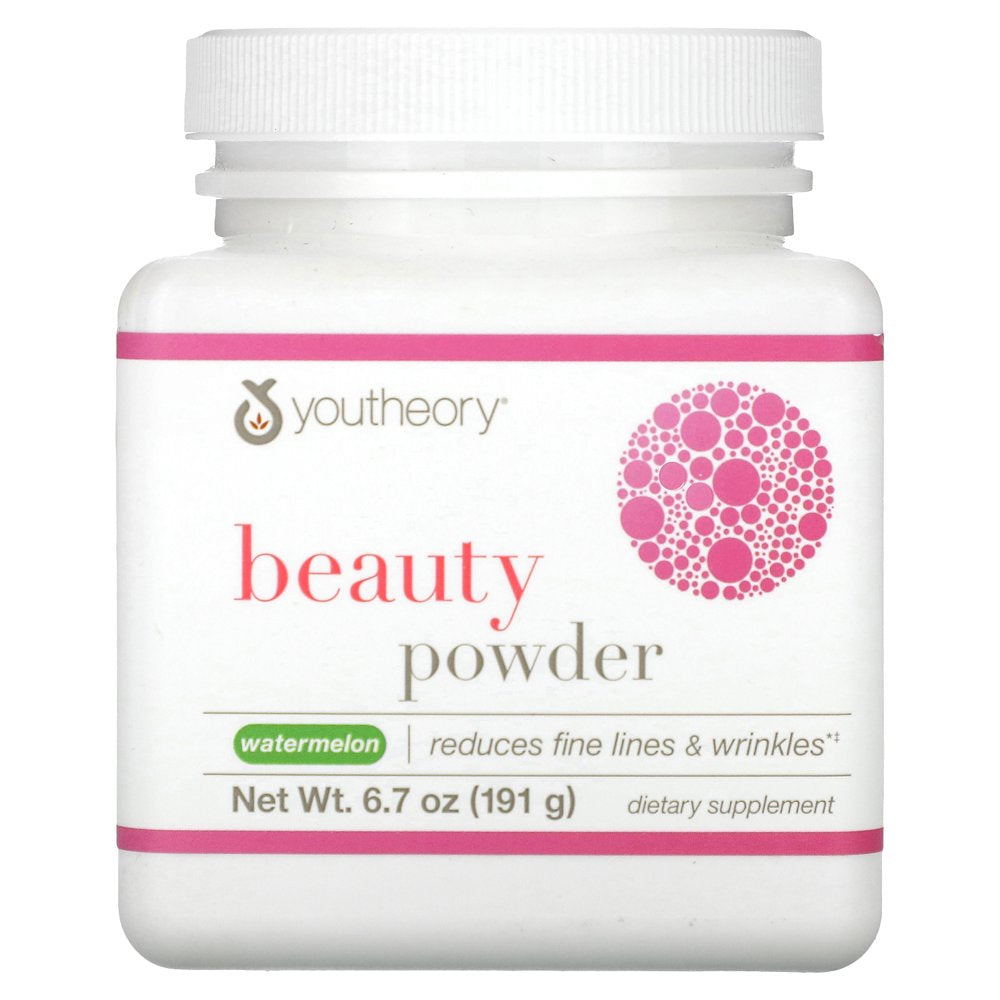 Youtheory - Beauty Powder Watermelon - 6.7 Oz.