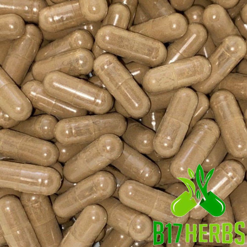 Beef Thymus [O]Rgan [P]Owder W/ [L]Iver Veg. Caps | 600Mg | 50/50 Ratio | Grass Fed |Natural | [B]Ovine | B17 Herbs - Bulk Purchase 100 Veg. Caps