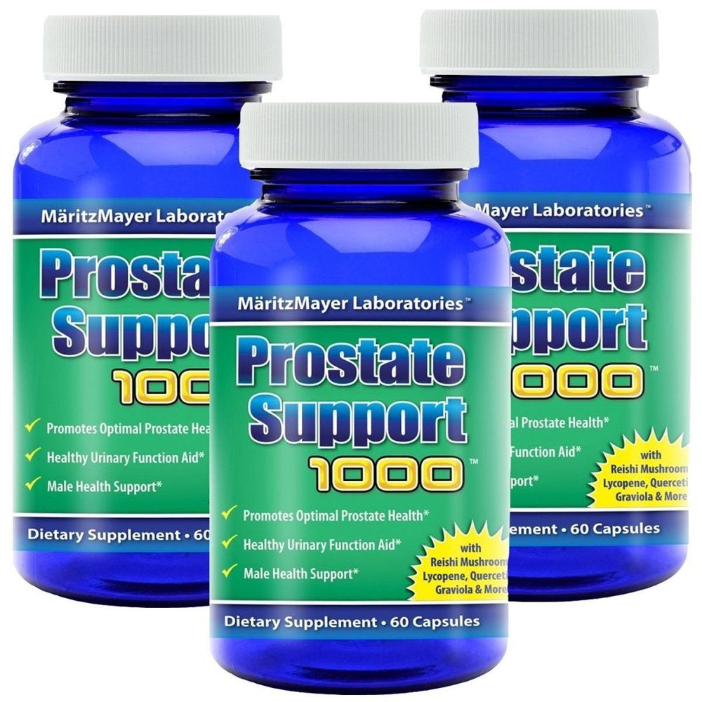 3X Maritzmayer Super Prostate Support 1000 Natural Prostate Health Formula