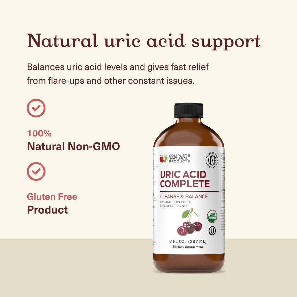 Uric Acid Complete All Natural and Organic Uric Acid Support