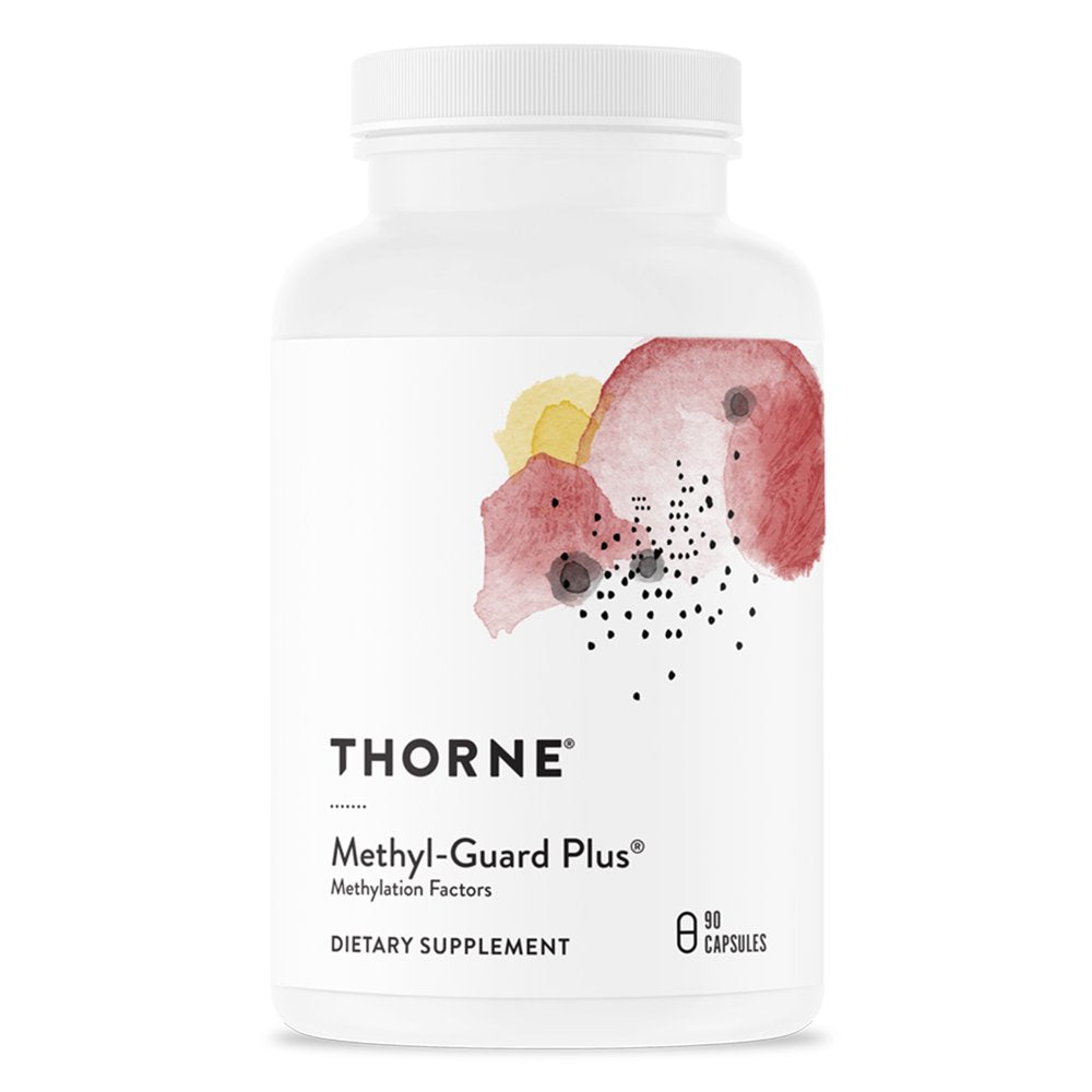 Thorne Methyl-Guard plus - Active Folate (5-MTHF) with Vitamins B2, B6, and B12 - Supports Methylation and Healthy Level of Homocysteine - Gluten-Free, Dairy-Free, Soy-Free - 90 Capsules