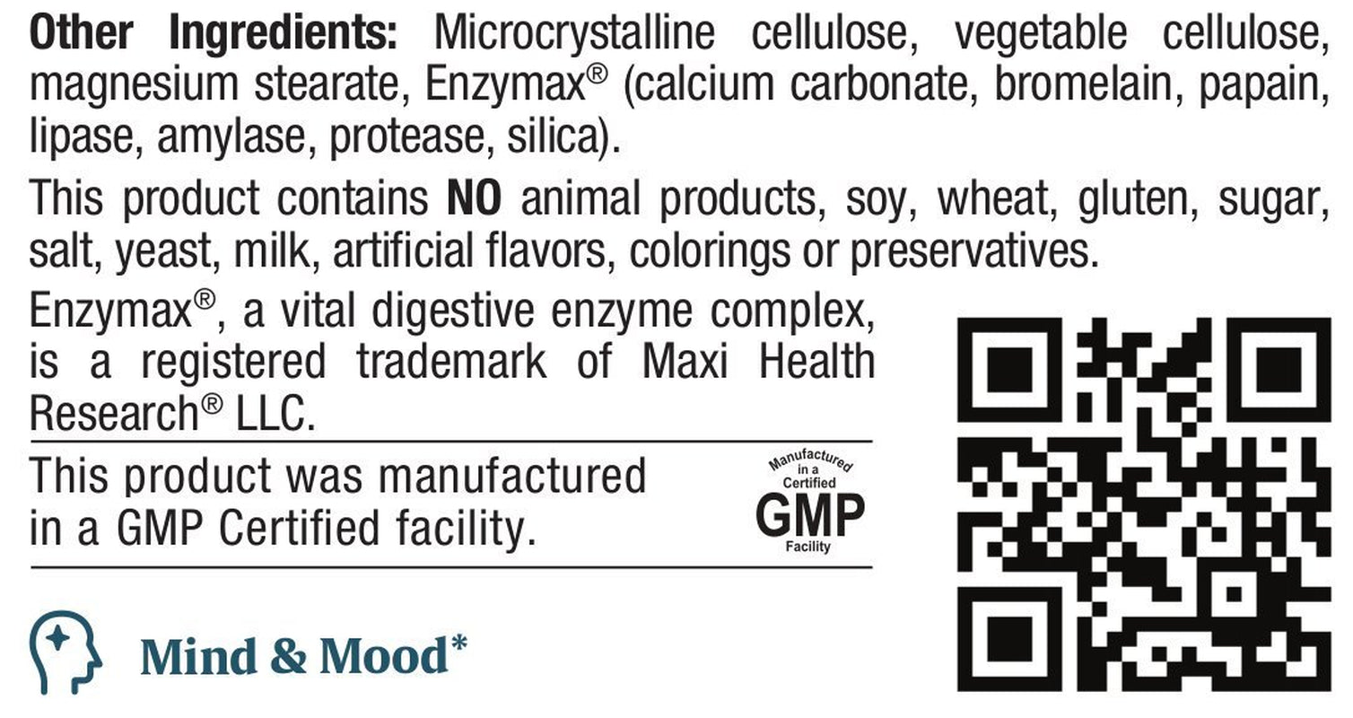 Maxi Health Ginkgo Biloba - Brain and Circulation Formula - 90 Capsules - Kosher