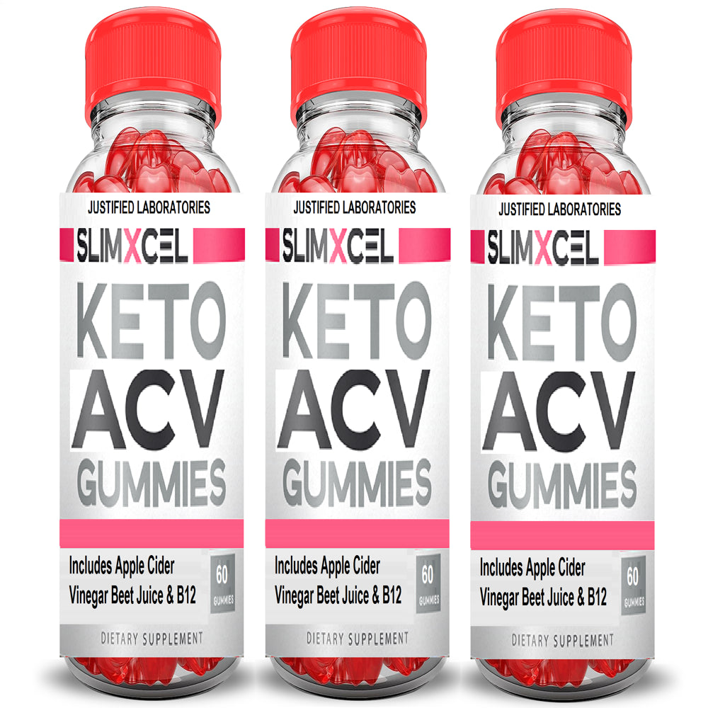 (2 Pack) Slimxcel Keto ACV Gummies 1000MG Dietary Supplement 120 Gummys