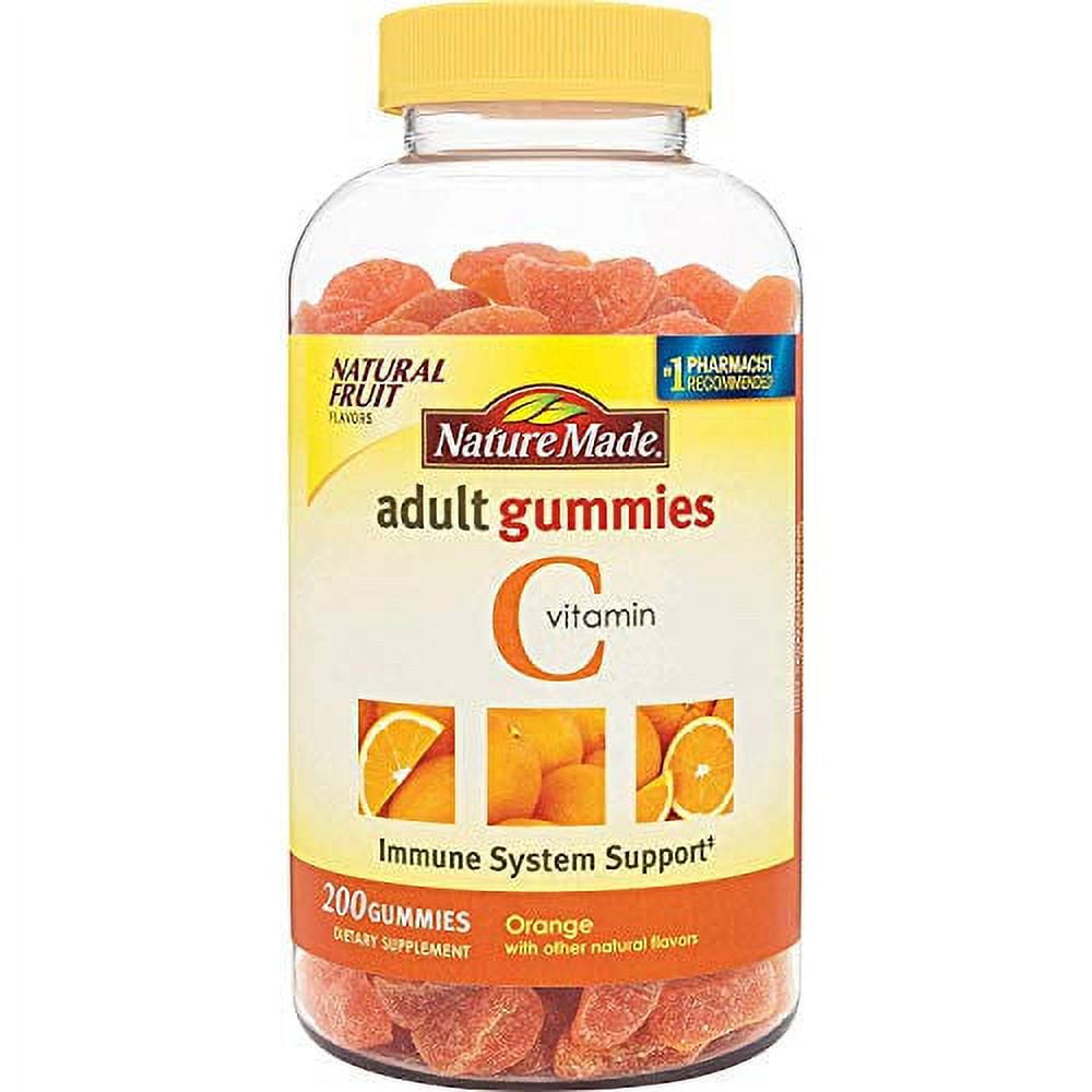 Nature Made Vitamin C Gummies 250 Mg, 80 Ct, for Immune Support, 3-Pack