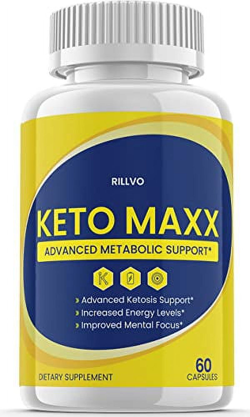 Keto Maxx Pills, Advanced Ketogenic Formula (60 Capsules)